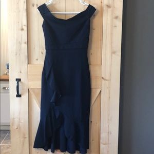 Navy Cocktail Dress